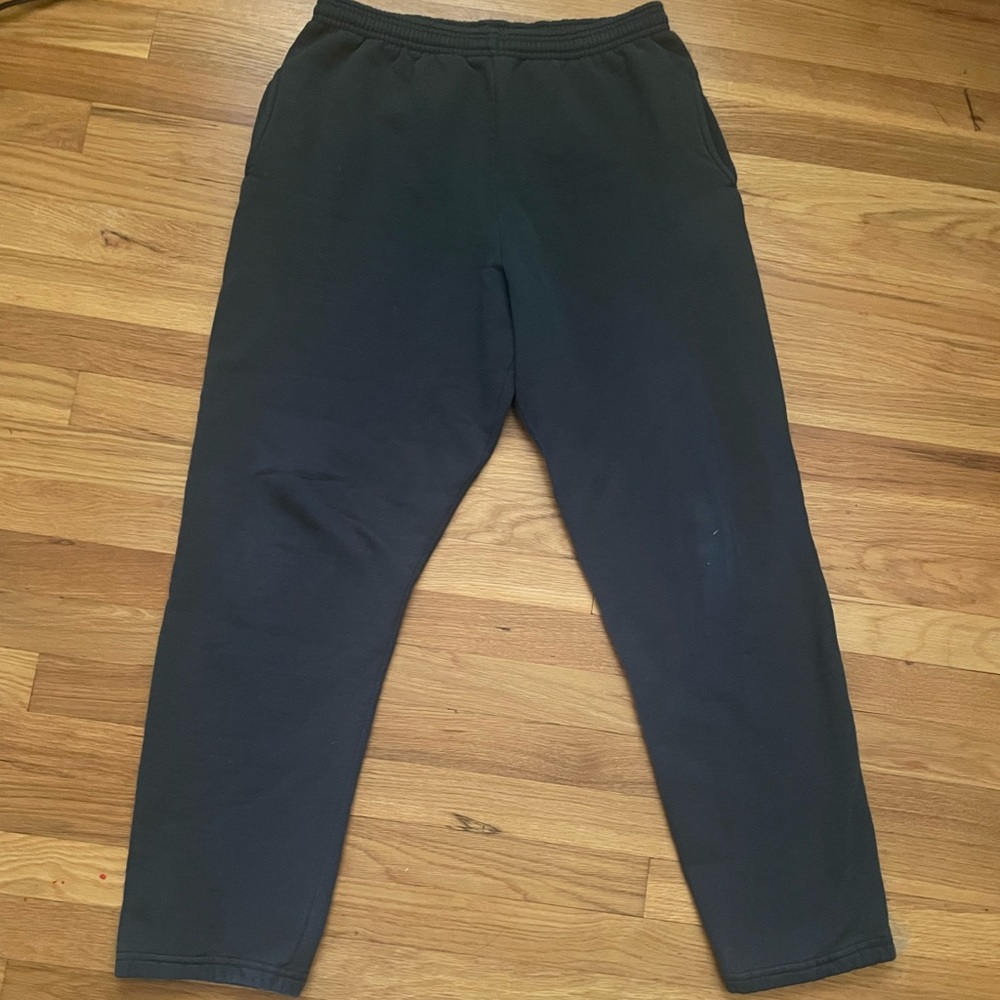 Russell Athletic Men Black Sweatpants Large